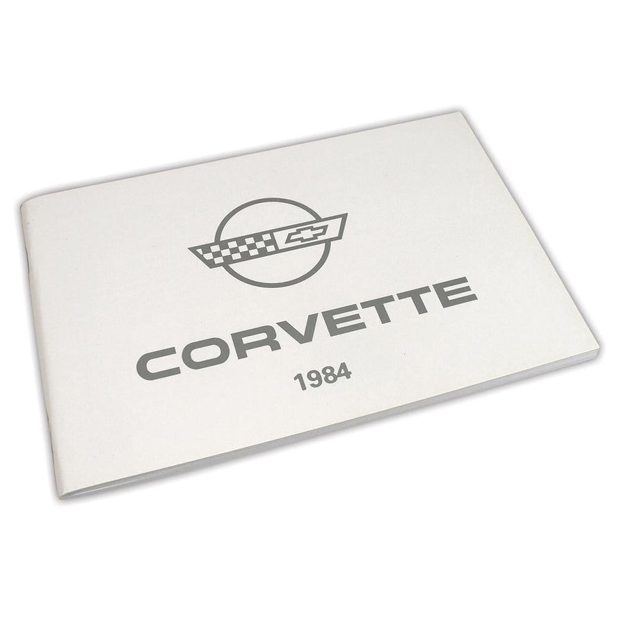 1984 Corvette C4 Owners Manual, Corvette