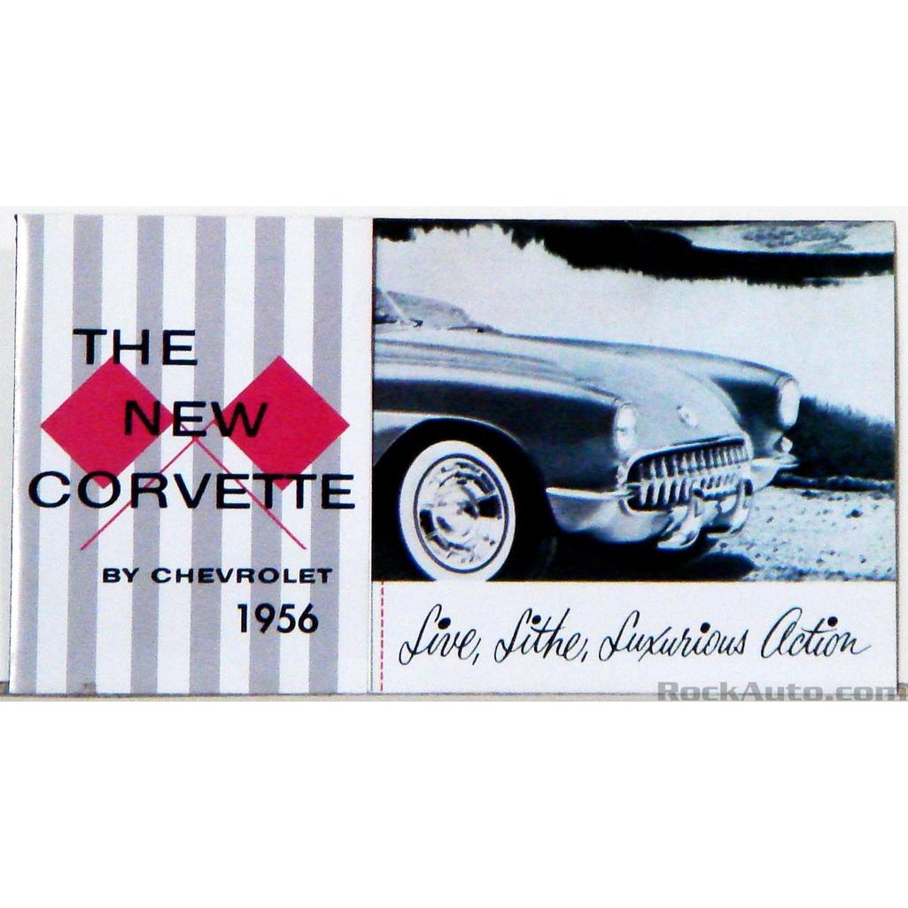 1956 Corvette C1 Owners Manual, Corvette