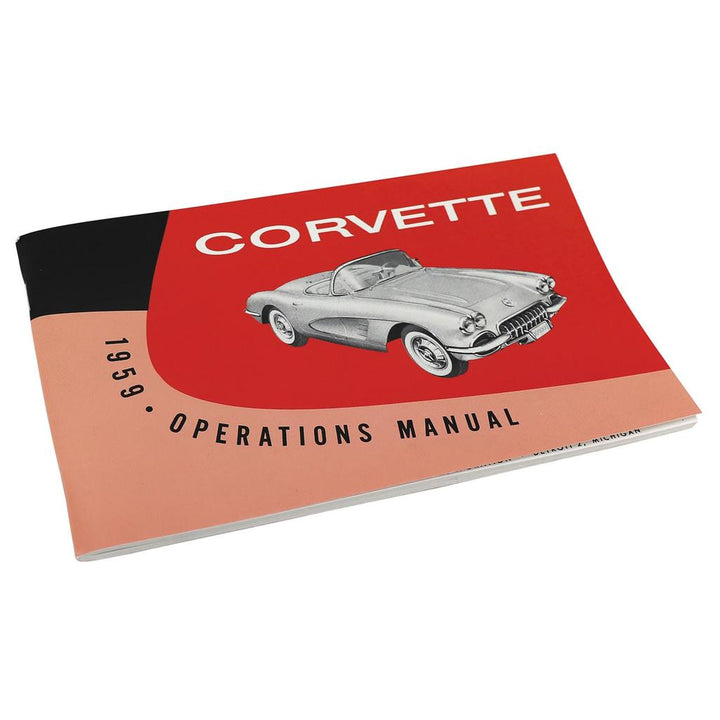 1959 Corvette C1 Owners Manual, Corvette