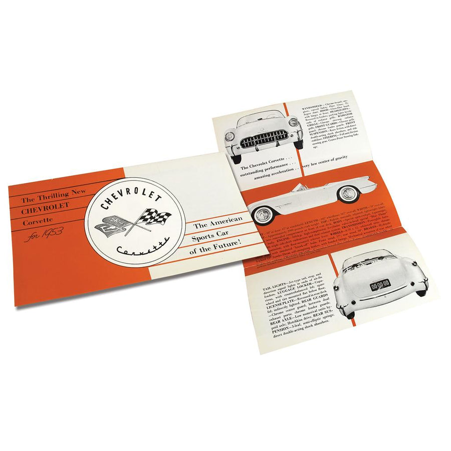 1953 Corvette C1 Sales Brochure, Corvette