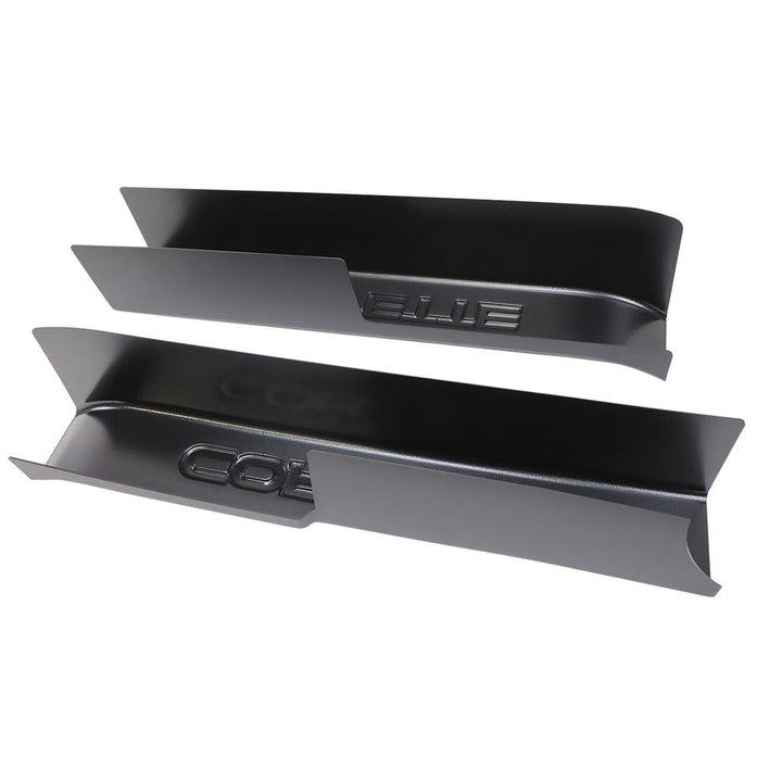 1990-1996 Corvette C4 Door Sill Guards W/Corvette Logo - Black