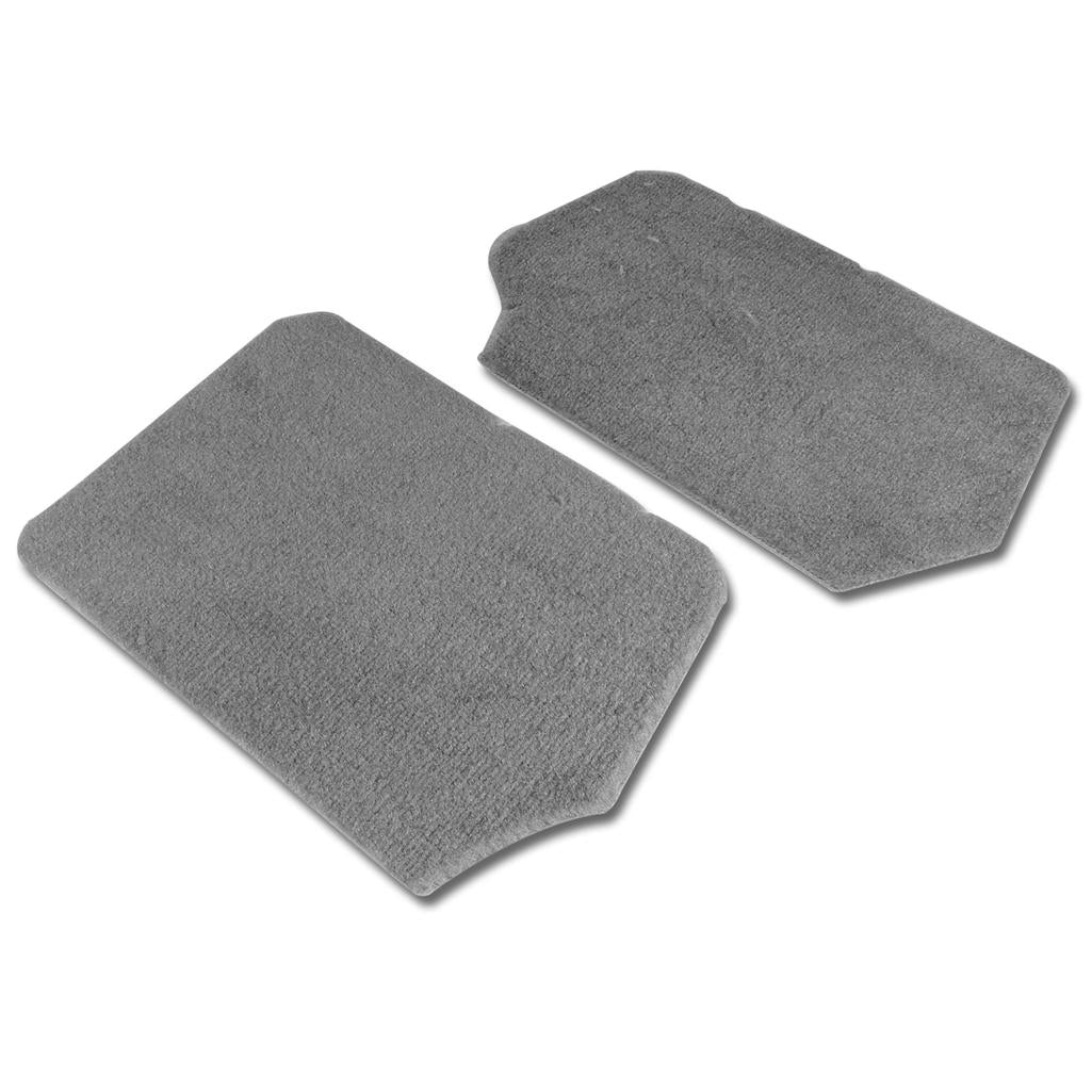 1992-1993 Corvette C4 FRONT SPEAKER COVER CARPETS, GRAY PILE
