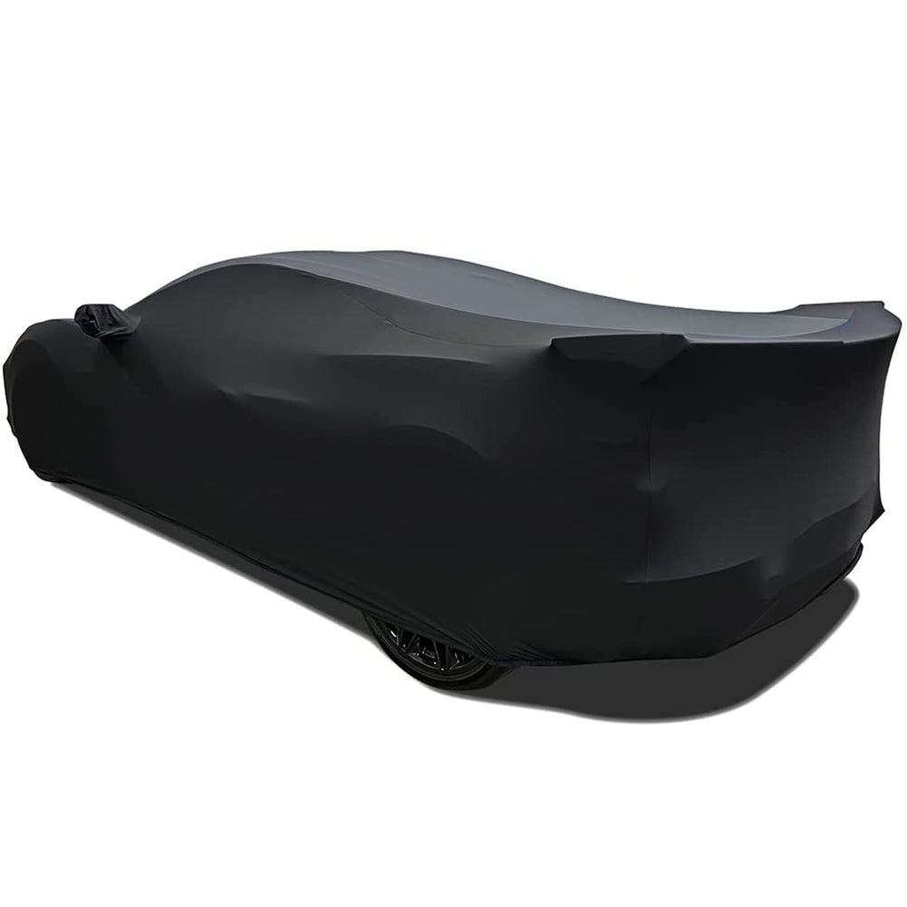C8 Corvette Ultraguard Stretch Satin Sport Car Cover - Gray/Black - Indoor