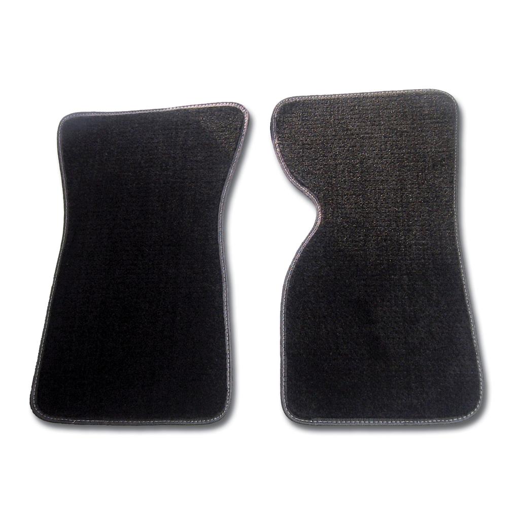 1968-1982 Corvette C3 Floor Mats - Black