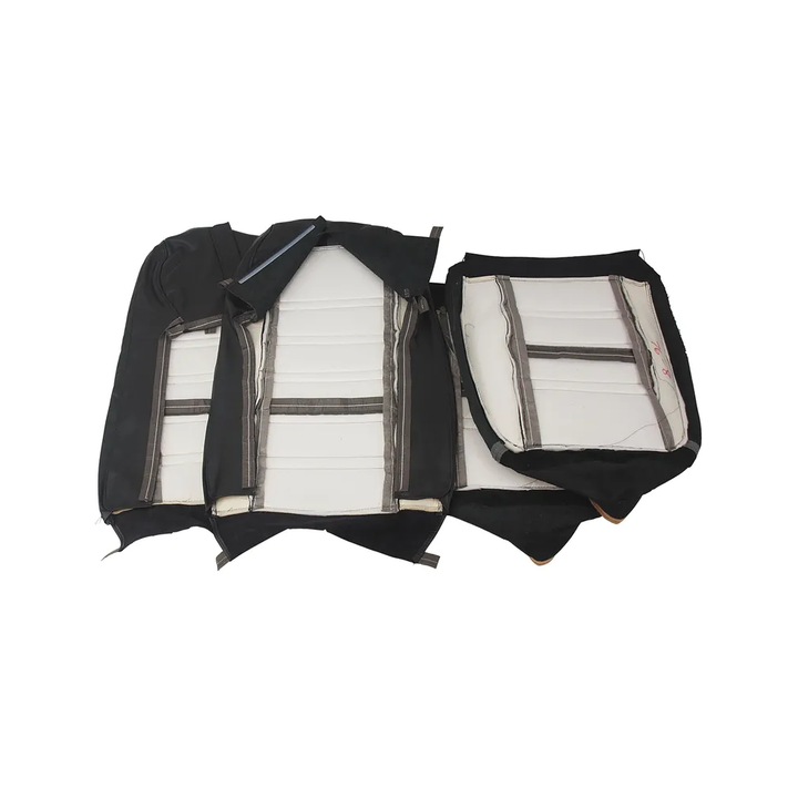 1976-1978 Corvette C3 Seat Covers - Driver Series - Black 100% Leather