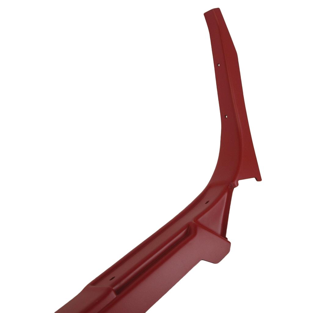 1986-1987 Corvette C4 Door Sill, Red RH Convertible