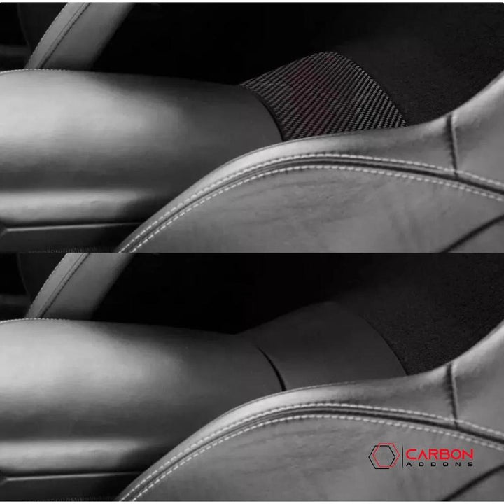 C7 Corvette 2014-2019 Rear Center Console Carbon Fiber Overlay