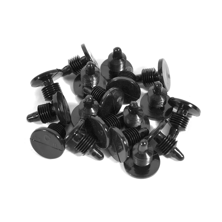 1968-1982 Corvette C3 A-Arm Shield Push-in Fastener Kit - 18Pc