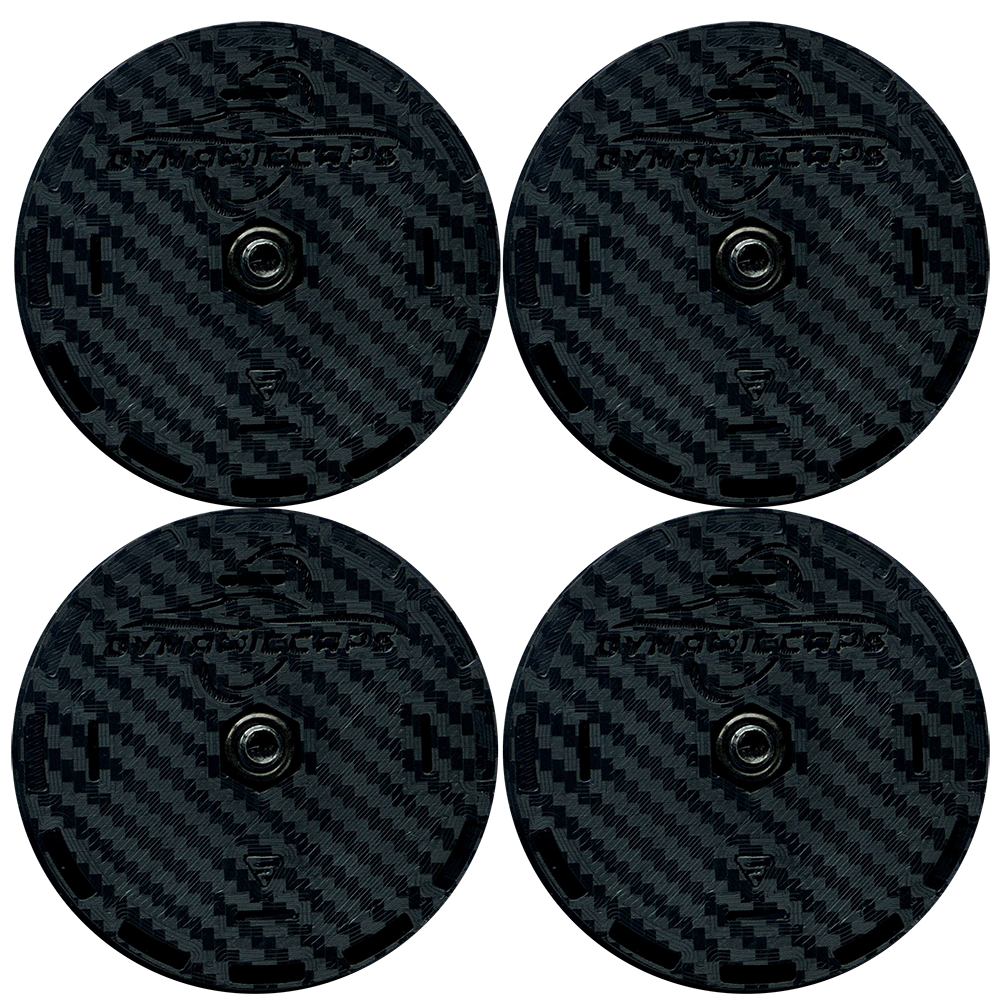 C8 Corvette Floating Center Caps - Set of 4