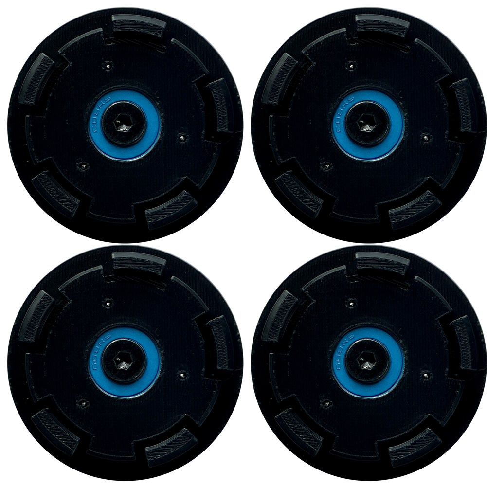 C8 Corvette Floating Center Caps - Set of 4