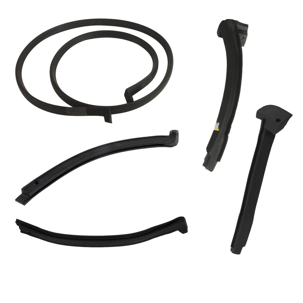 1986-1996 Corvette C4 Weatherstrip Kit - Hardtop 5 Piece - USA