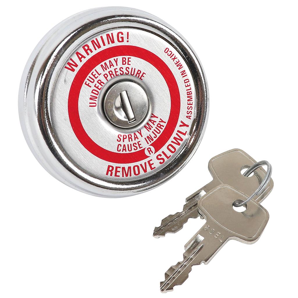 1953-1962 Corvette C1 Gas Cap - Metal Locking W/2 Keys