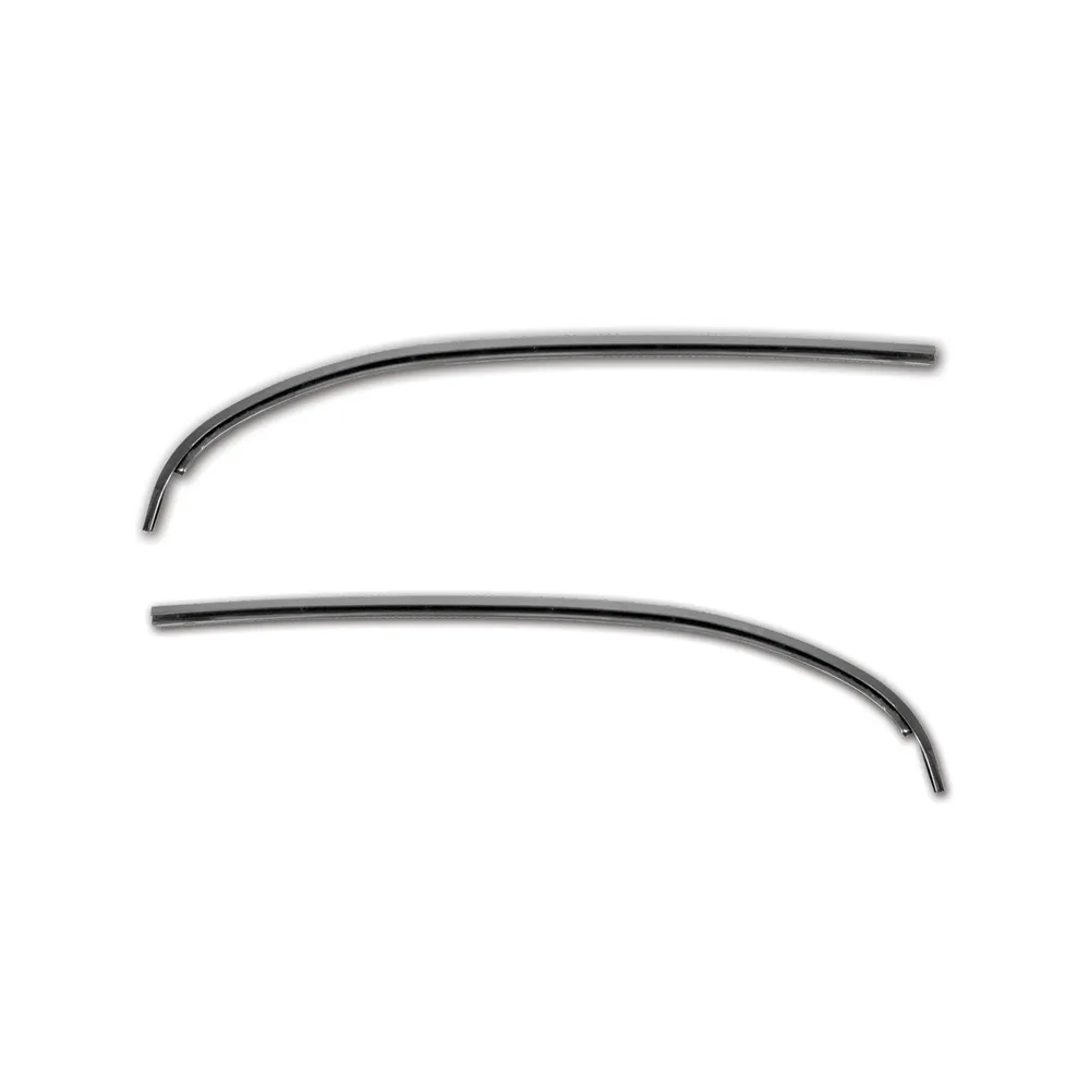 1968-1976 Corvette C3 T-Top Stainless Steel Trim Molding Set - 6Pc