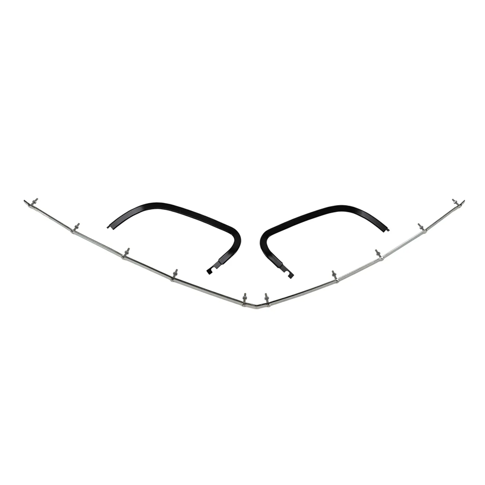 1973-1974 Corvette C3 Front Bumper Cover Retainer Set - 3Pc