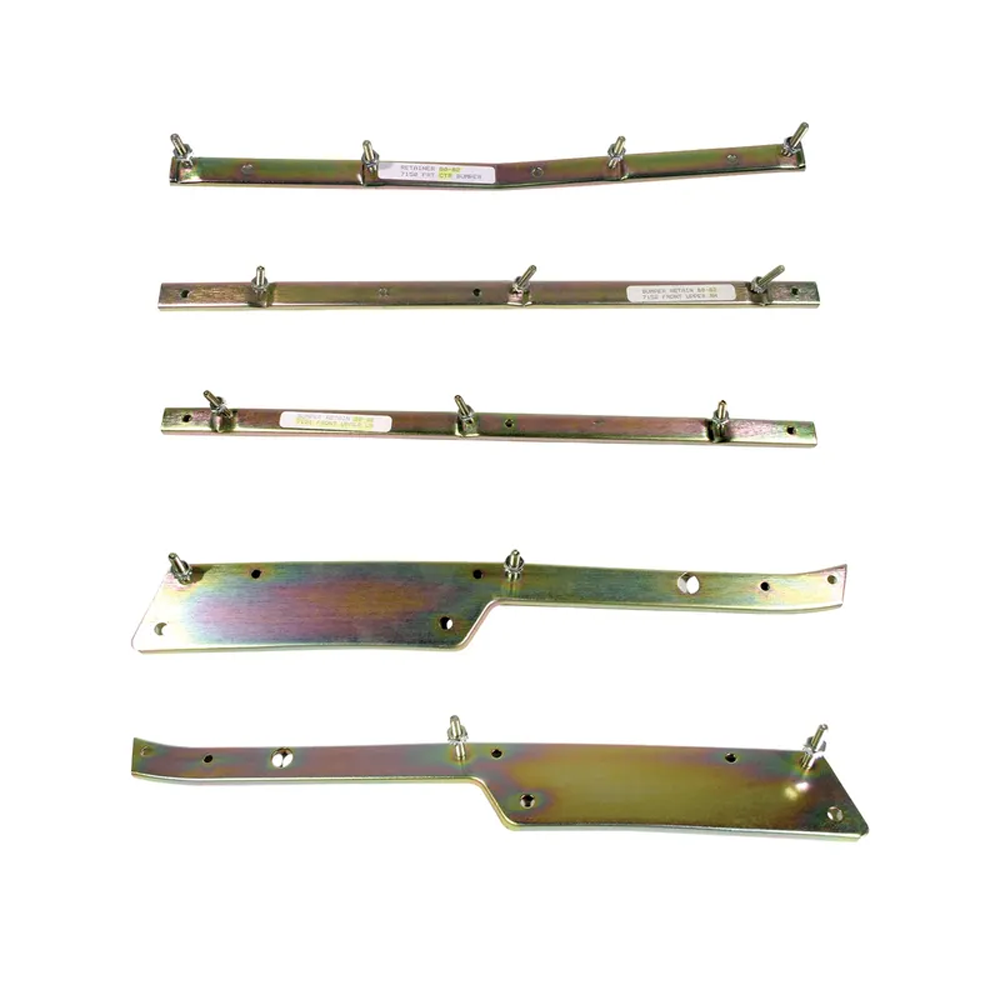 1980-1982 Corvette C3 Front Bumper Cover Retainer Set - 5Pc