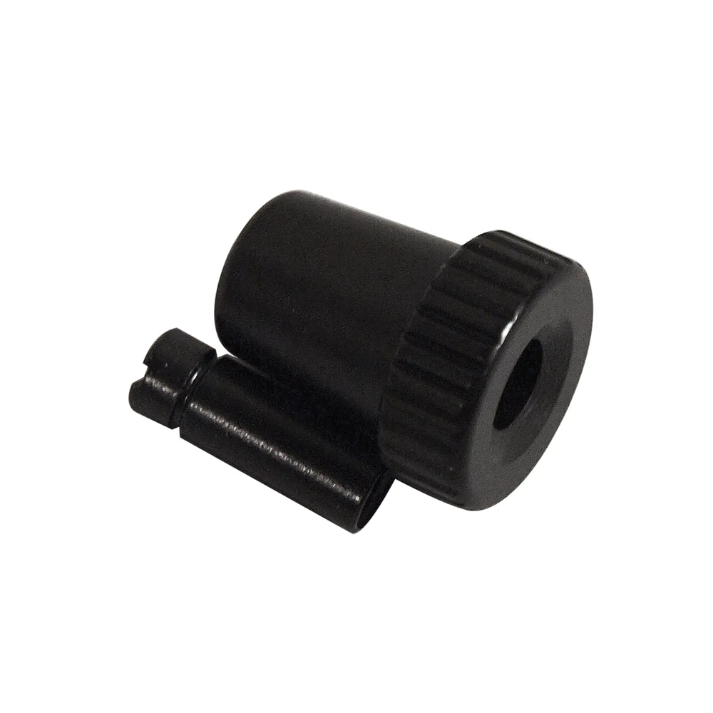 C3 1968-1982 Corvette Clock Knob - Black (1977-1982 Reproduction)