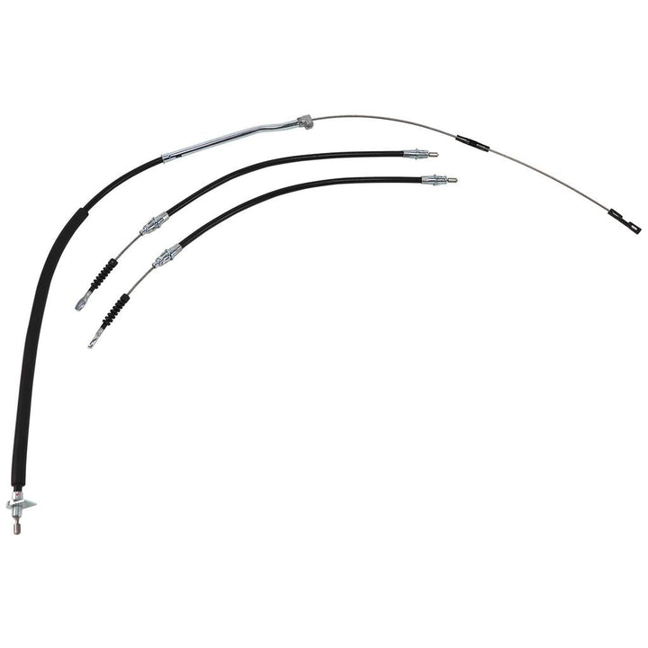 1988-1996 Corvette C4 Park Brake Cable Kit - Front and Rear - 3pcs