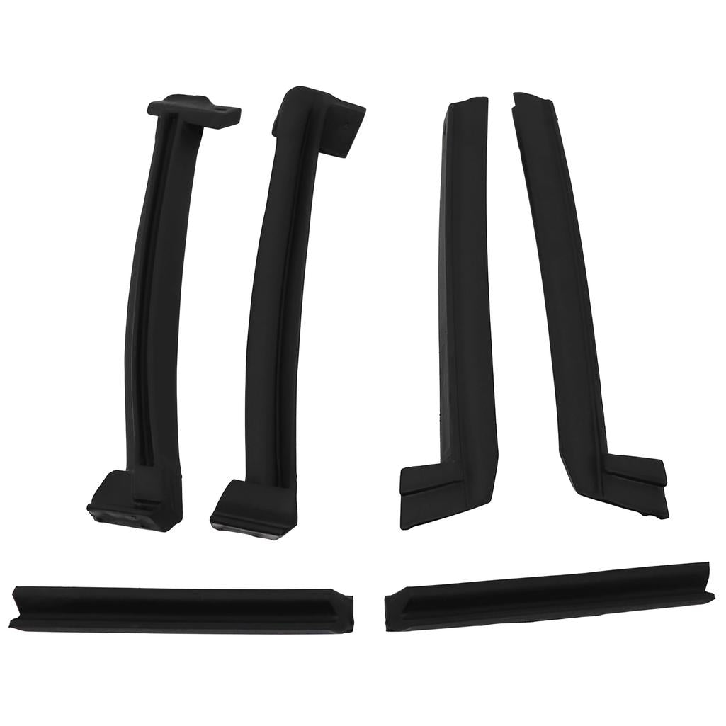 1986-1996 Corvette C4 WS, Convertible Top Roof Rails - 6pc Set - USA