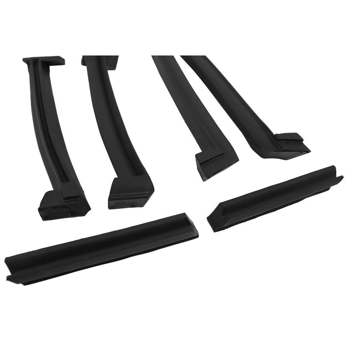 1986-1996 Corvette C4 WS, Convertible Top Roof Rails - 6pc Set - USA