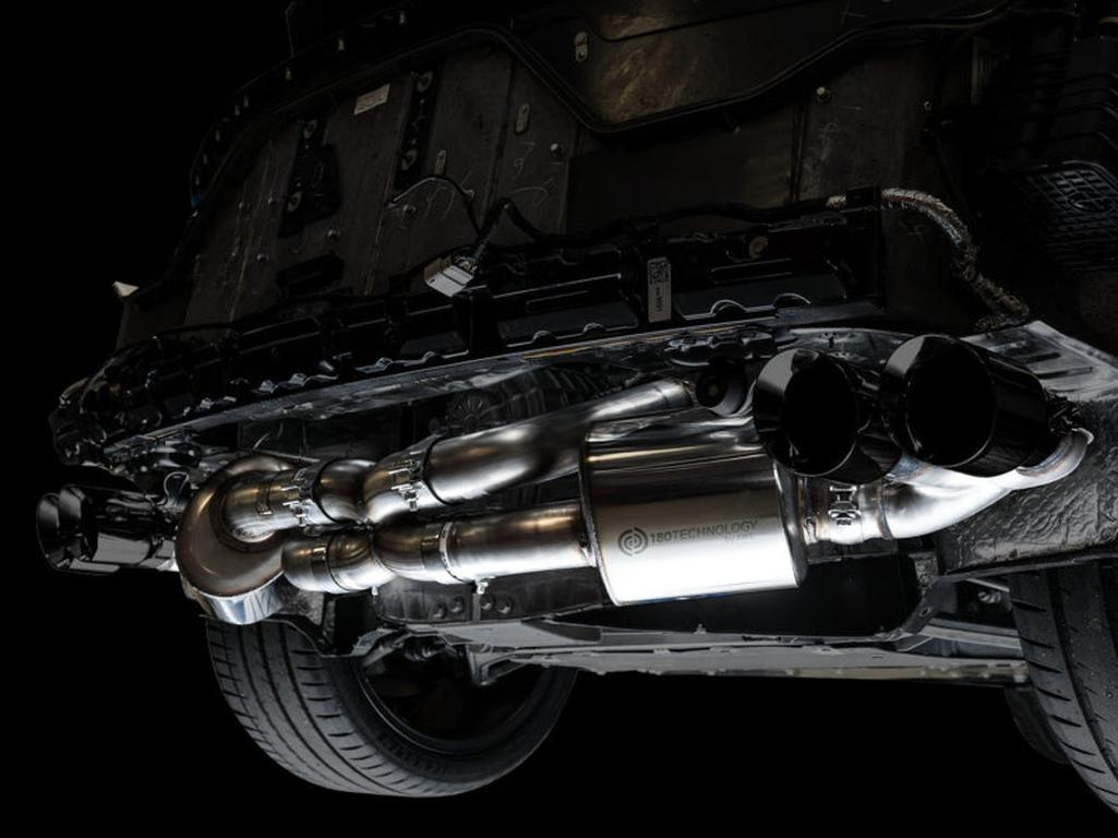 AWE Tuning Touring Edition Exhaust for Chevrolet Corvette C8 with Diamond Black Tips