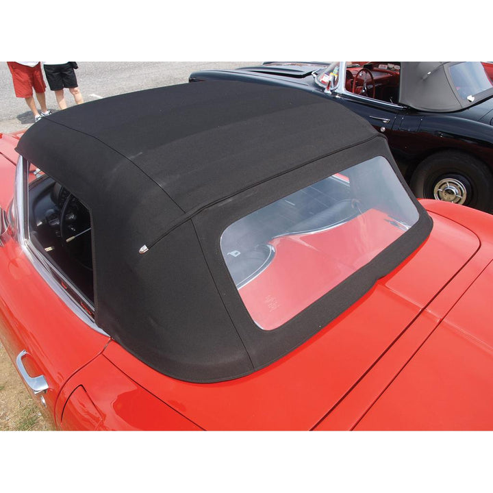 C1 1961-1962 Corvette New Complete Convertible Frame Assembly W/Black Stayfast Top