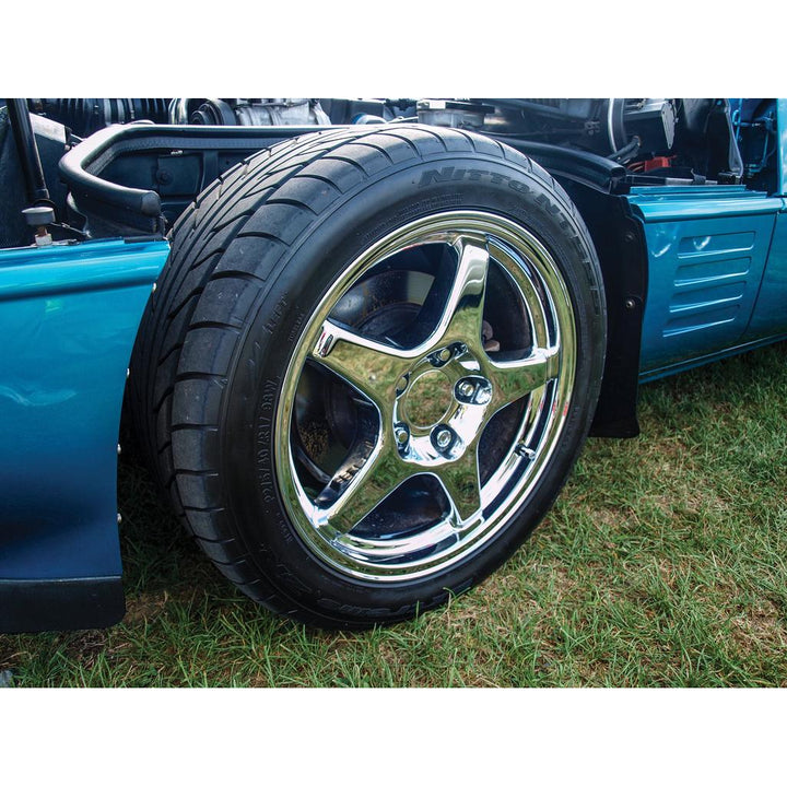 1988-1996 Corvette C4 ZR1 Style Replica Wheel - Chrome 17X9.5