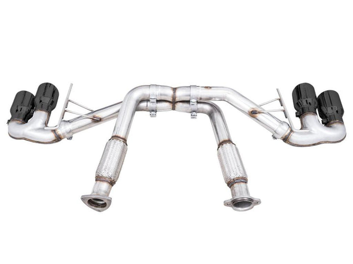 AWE Tuning 2020-2025 Chevrolet Corvette C8 Track Edition Exhaust with Diamond Black Tips