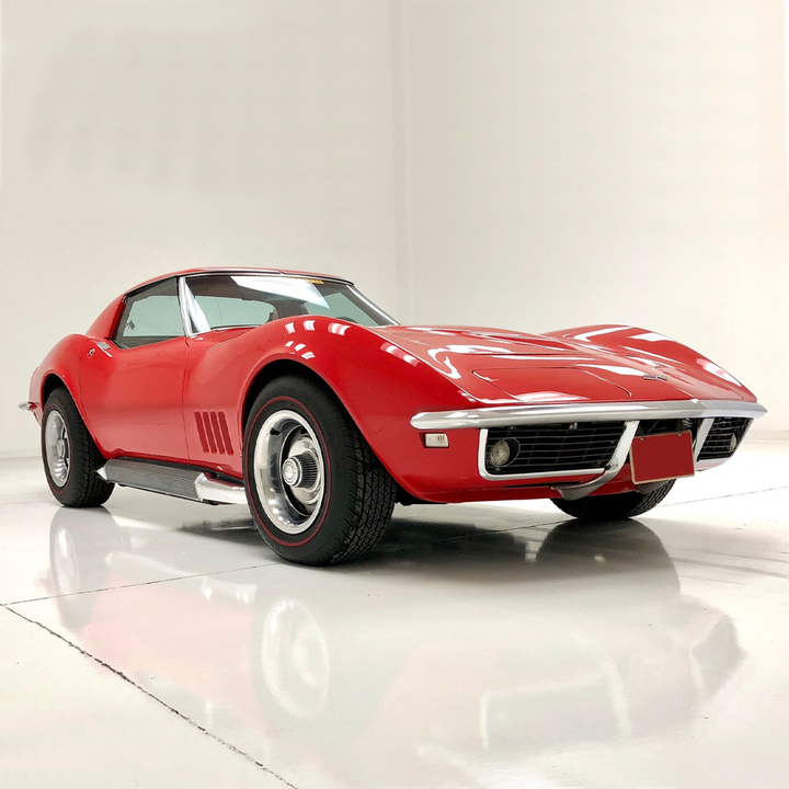 1968-1974 Corvette C3 Side Exhaust Kit - GM Sound - GM Style Covers - Aluminized Pipes - SBC