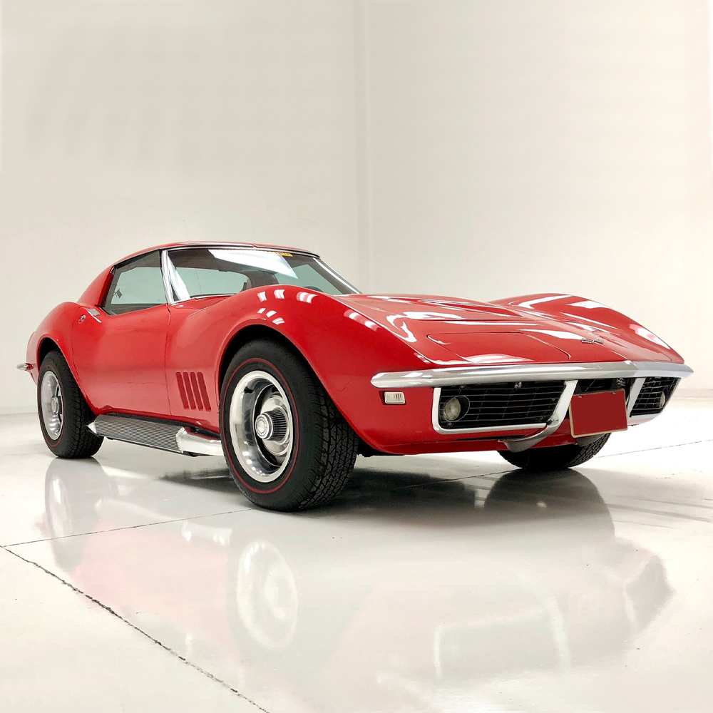 1968-1974 Corvette C3 Side Exhaust Kit - GM Sound - GM Style Covers - Aluminized Pipes - For Headers
