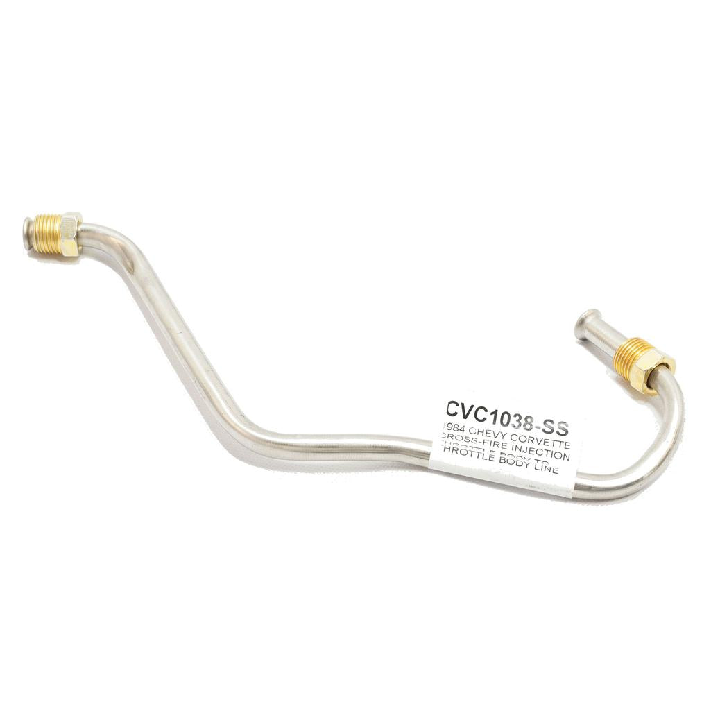 1984 Corvette C4 Carburetor Fuel Lines In Stainless Steel Material