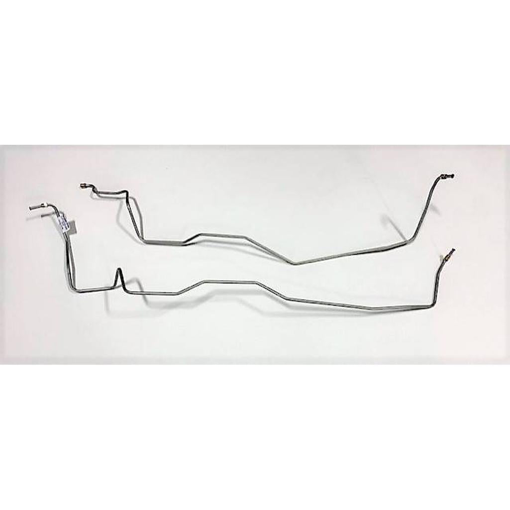 1984-1989 Corvette C4 Automatic Transmission Cooler Lines - Stainless Steel