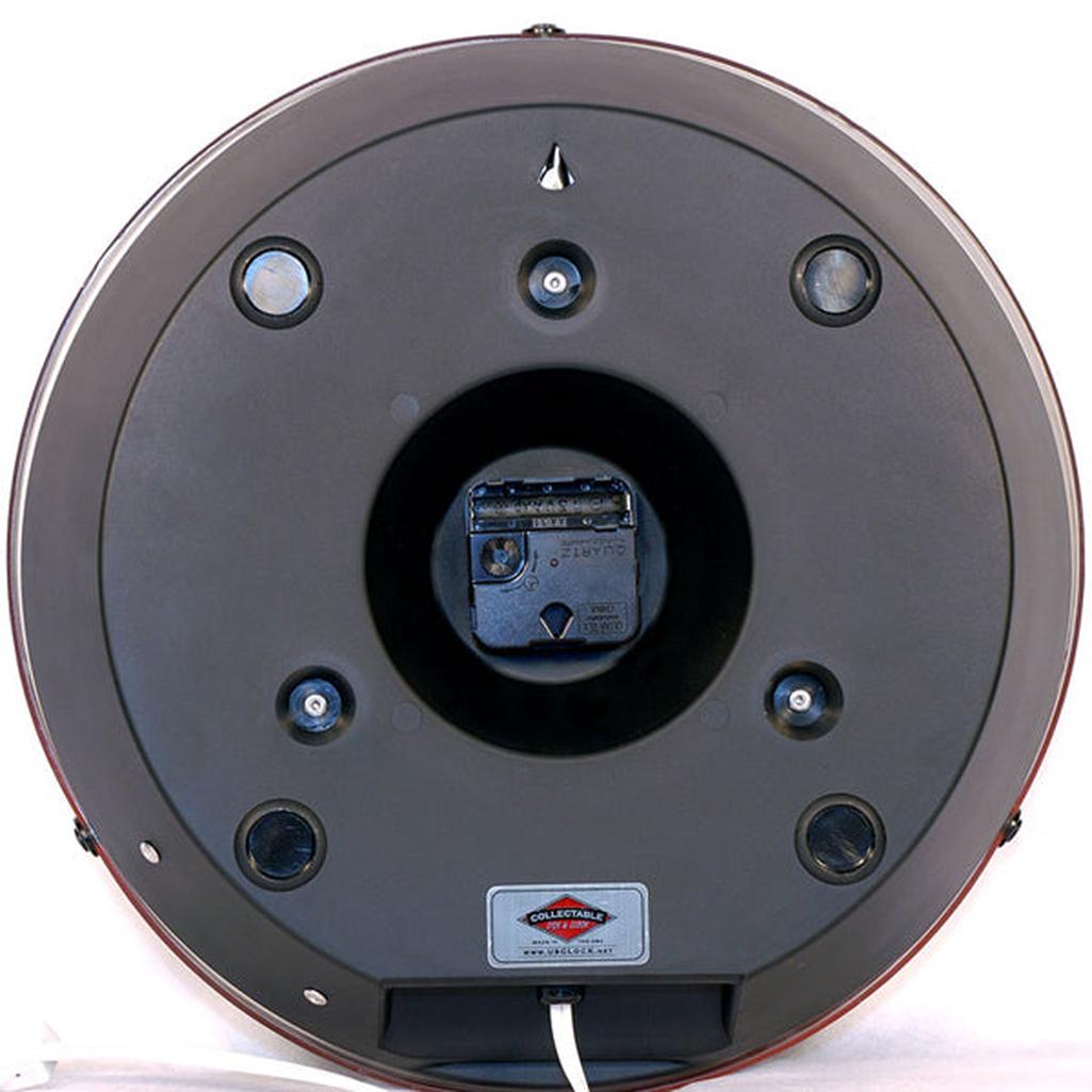1958 Corvette C1 LED Clock, Silver