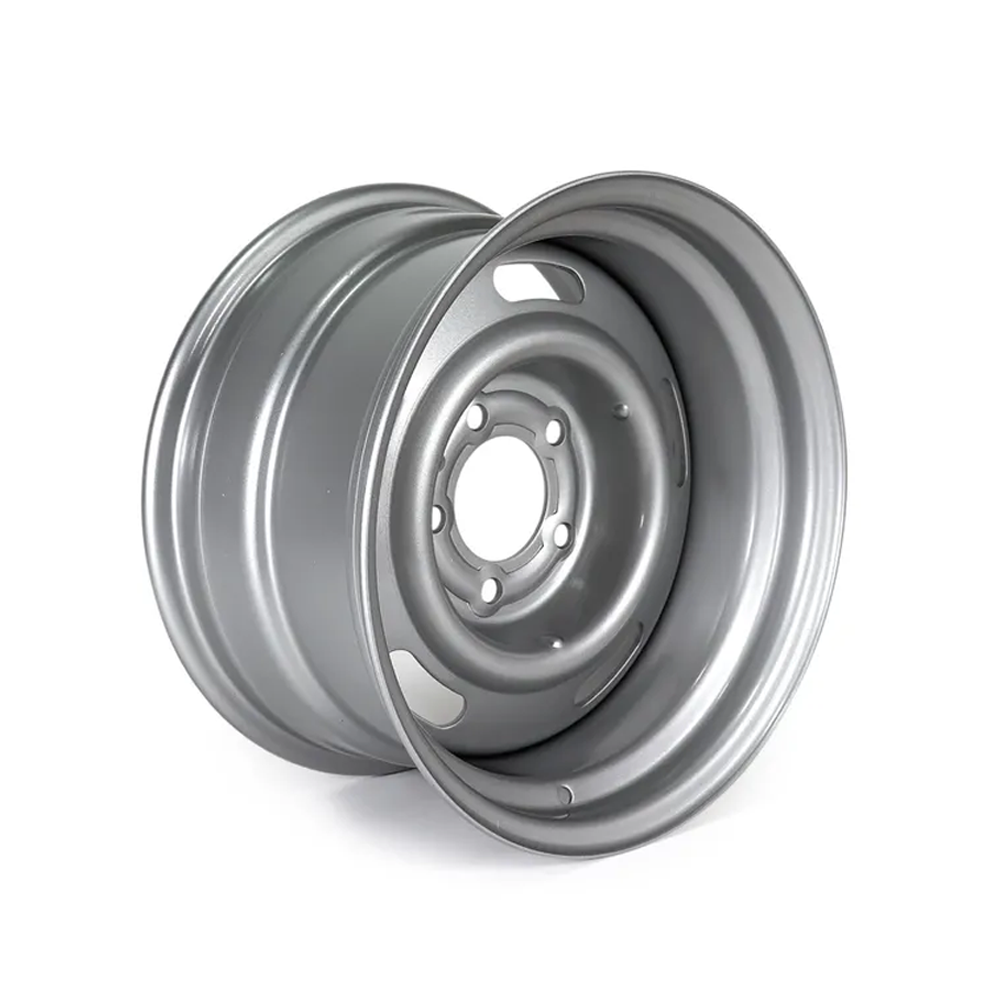 1969-1982 Corvette C3 15"x8" Rally Wheel - OE Spec - Steel - Silver