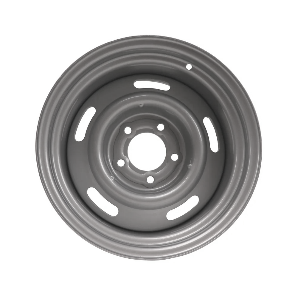 1969-1982 Corvette C3 15"x8" Rally Wheel - OE Spec - Steel - Silver