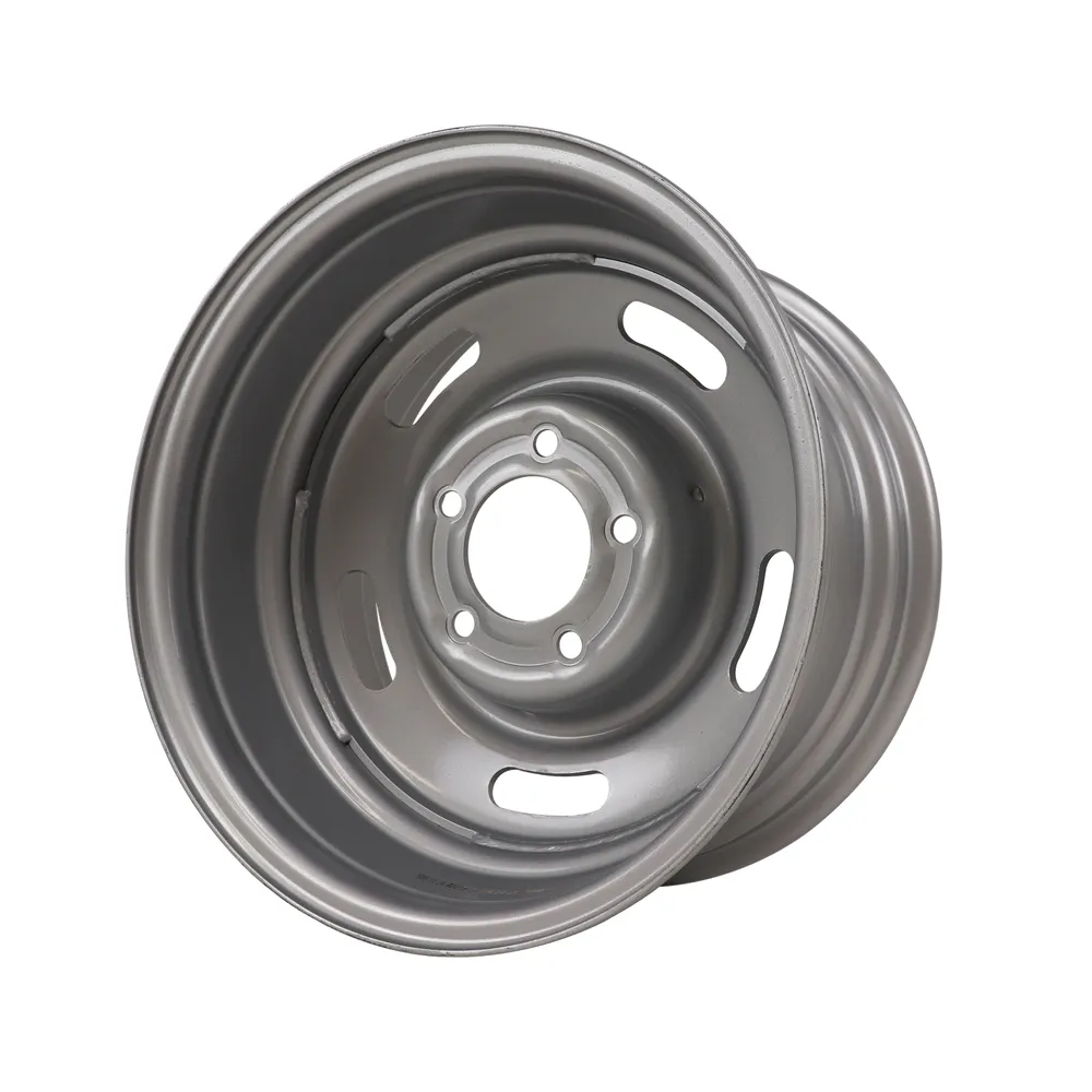 1969-1982 Corvette C3 15"x8" Rally Wheel - OE Spec - Steel - Silver