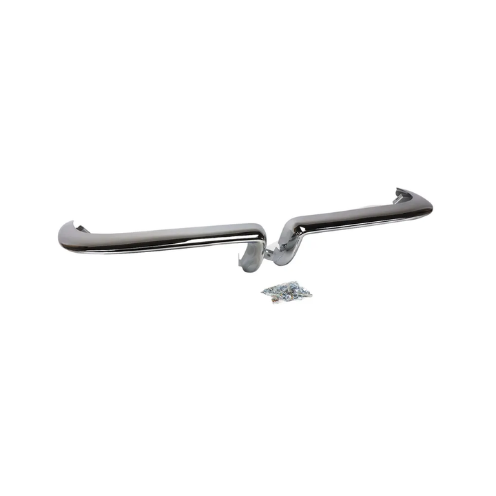C2 1963-1967 Corvette Chrome Bumper Set W/Hardware - Front