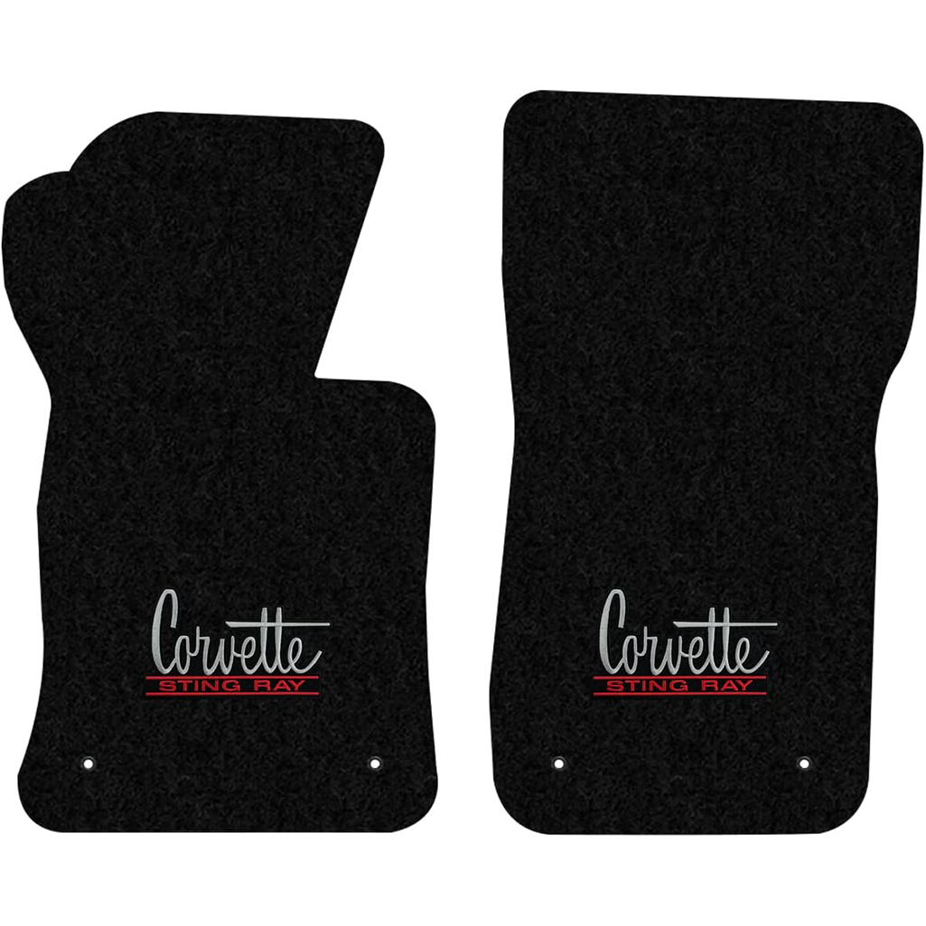 Corvette Lloyds Velourtex Floor Mats - Corvette W/ Stingray : C2 1966-1967