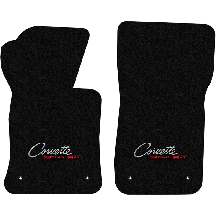 Corvette Lloyds Velourtex Floor Mats - Corvette W/ Stingray : C2 1963-1965