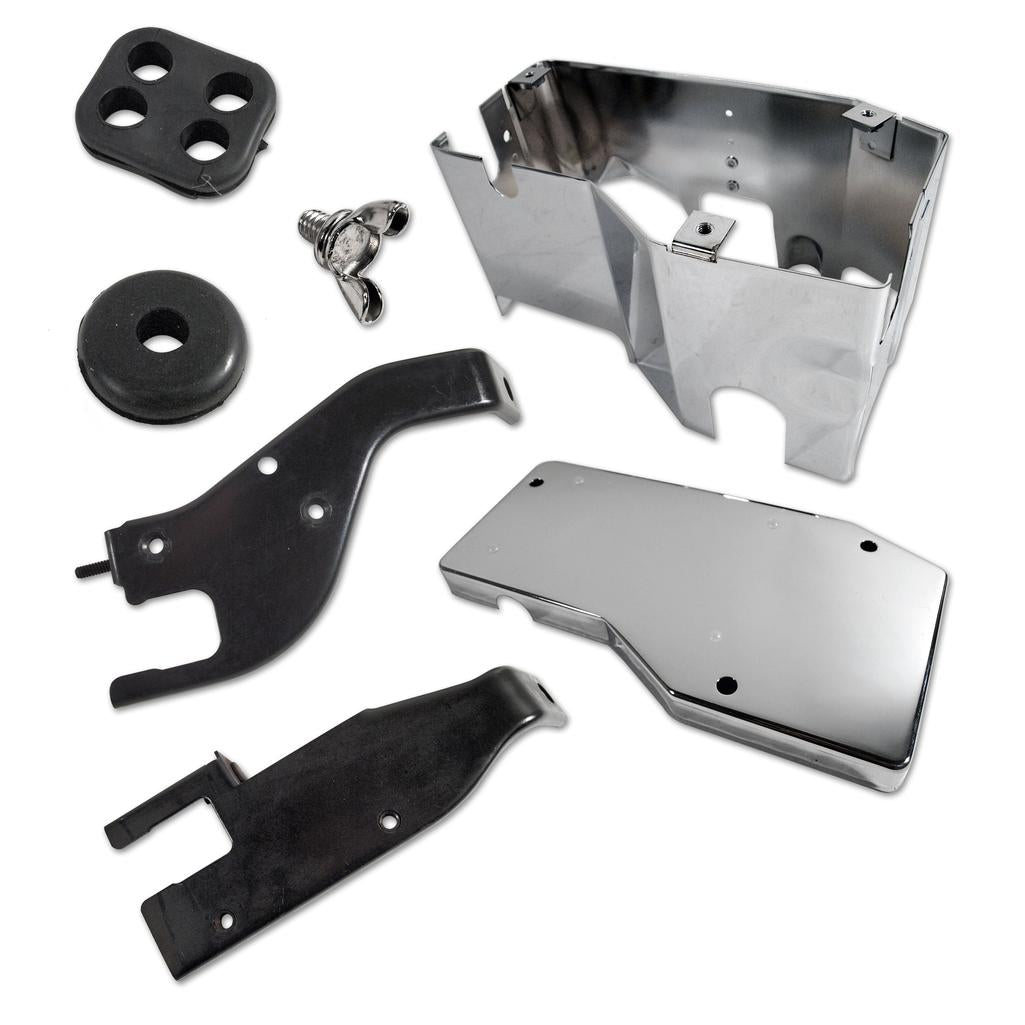 1968-1969 Corvette C3 Ignition Shield Set, 427 3X2 7 Piece
