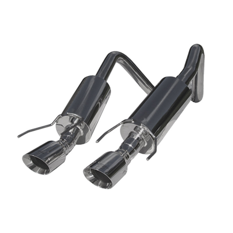 MBRP Armor Pro Series Axle Back Exhaust System for Chevrolet Corvette 2005-2008 with Dual 4-Inch Tips