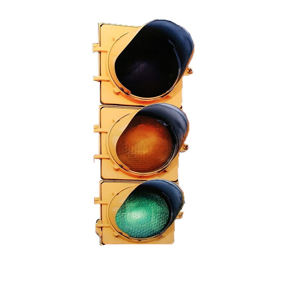 Large Stop Light/Traffic Light Wall Sign 35" Flat - Does not light up (Clearance)
