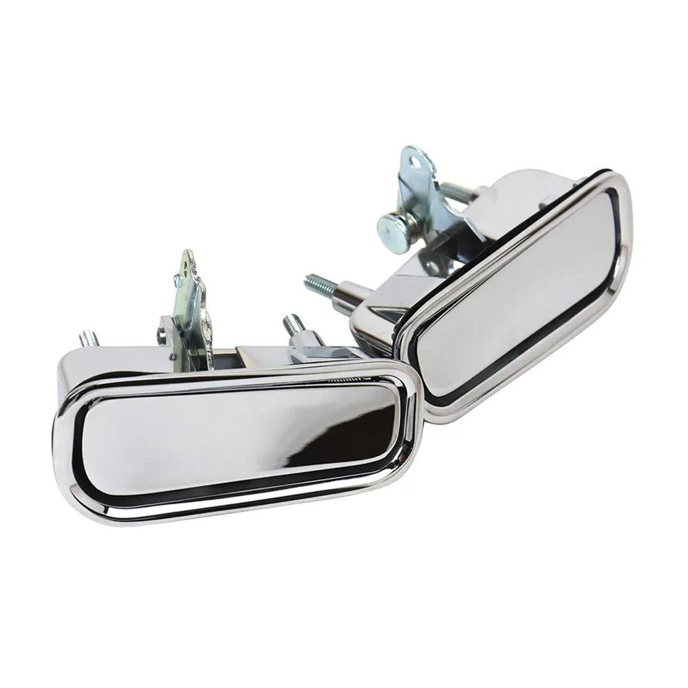 1969-1982 Corvette C3 Outer Door Handle Assemblies W/Gaskets r Set - Driver Series