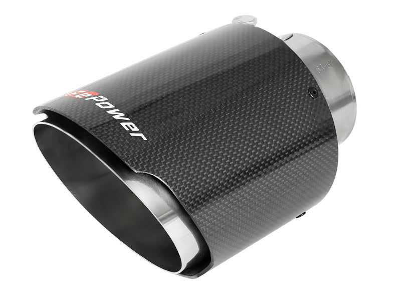 aFe MACH Force-Xp 3-inch to 2-1/2-inch Stainless Steel Cat-Back Exhaust System with Carbon Fiber Tips for Chevrolet Corvette C8 (2020-2025)