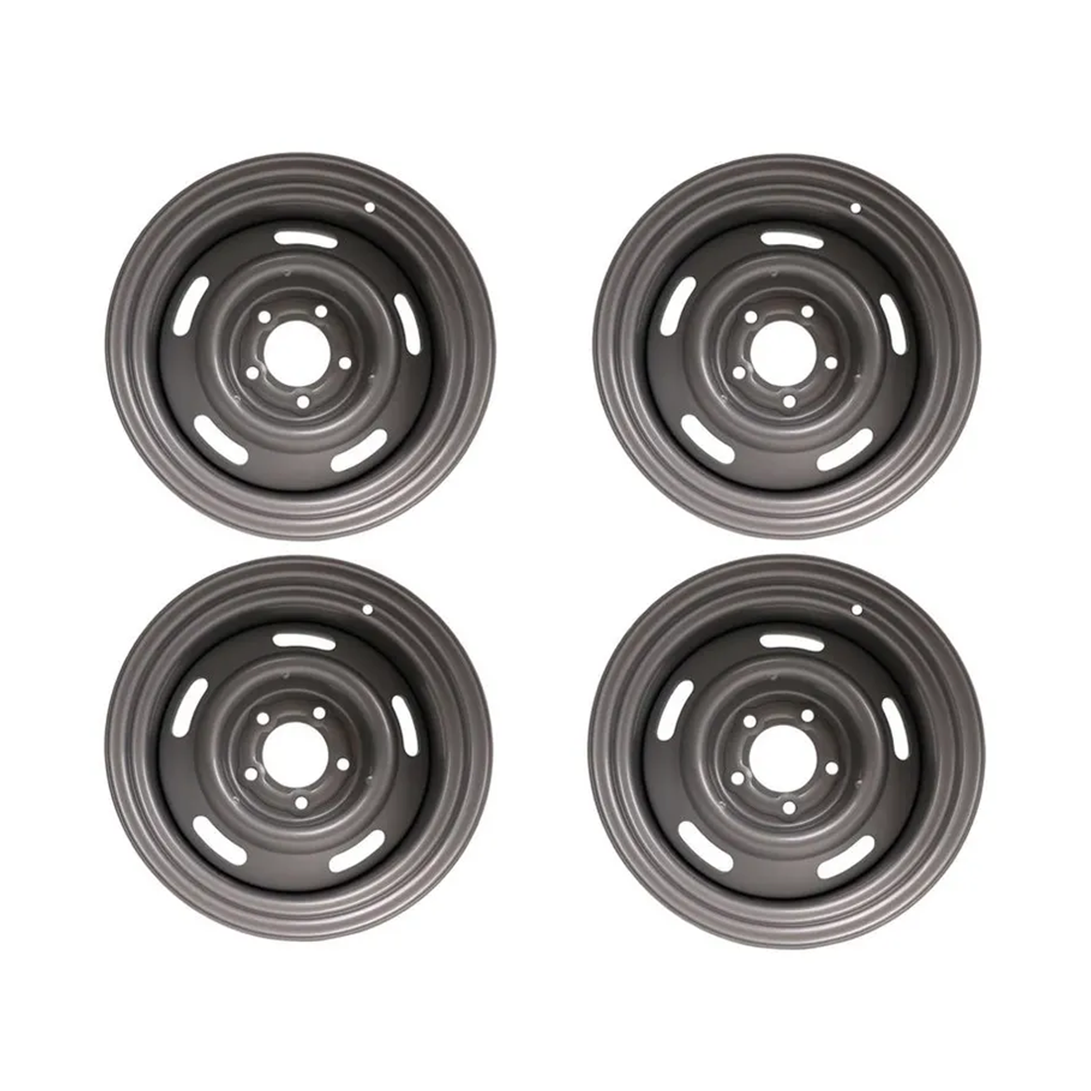 1969-1982 Corvette C3 OEM Style 15x8 Rally Wheel Set