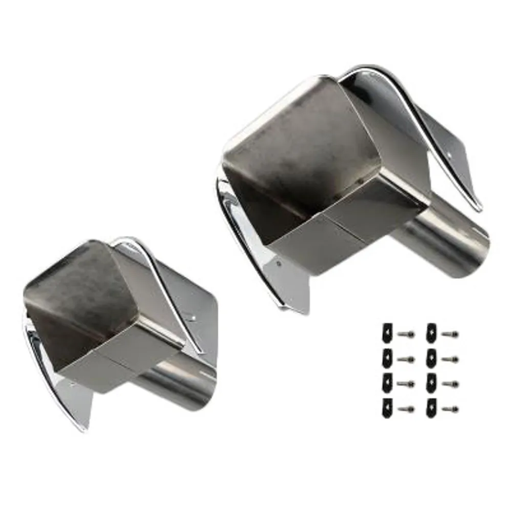 1970-1972 Corvette C3 Exhaust Extension & Bezel Kit