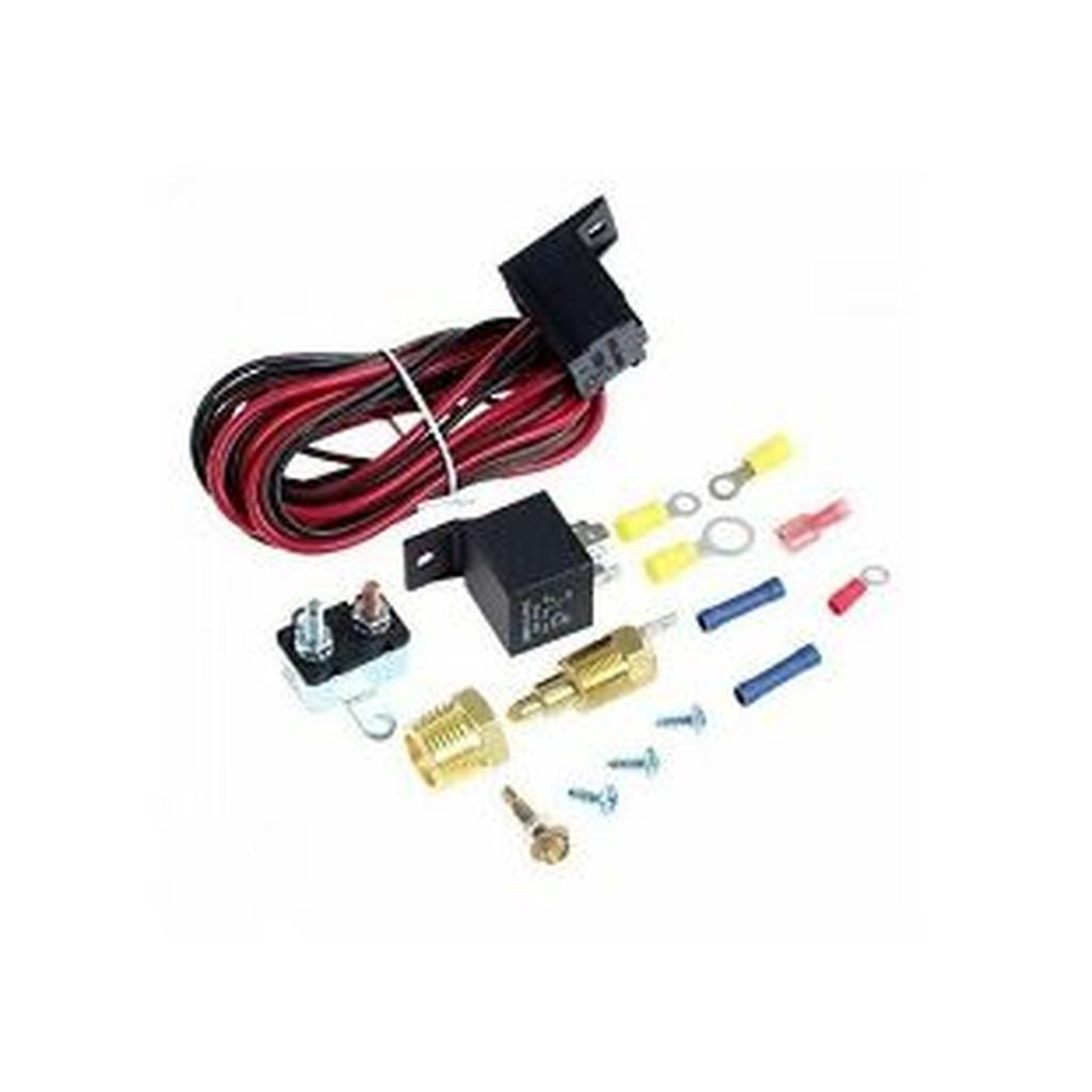 1984-1991 Corvette C4 Low Temperature Cooling Fan Kit - 185 On/165 Off