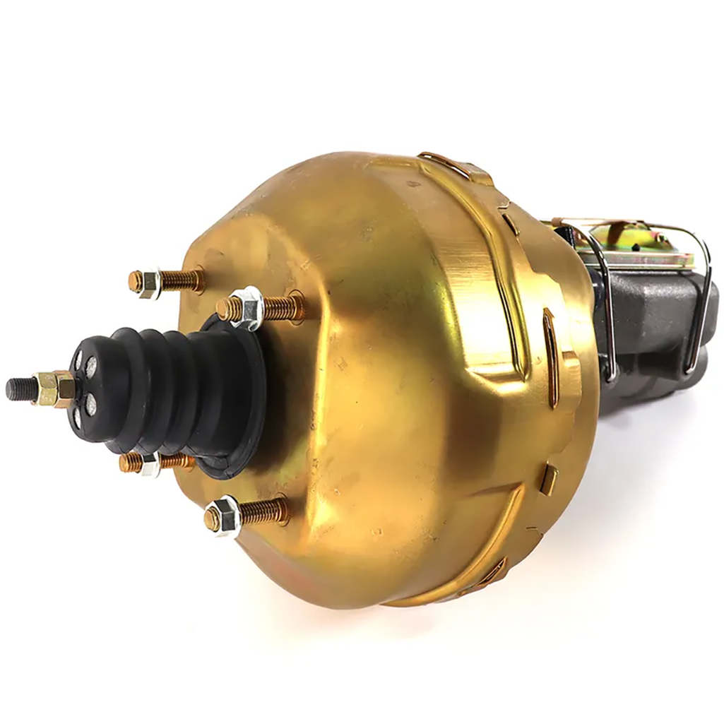Corvette Power Brake Booster/Master Cylinder Combo - Gold Zinc : 1968-1982