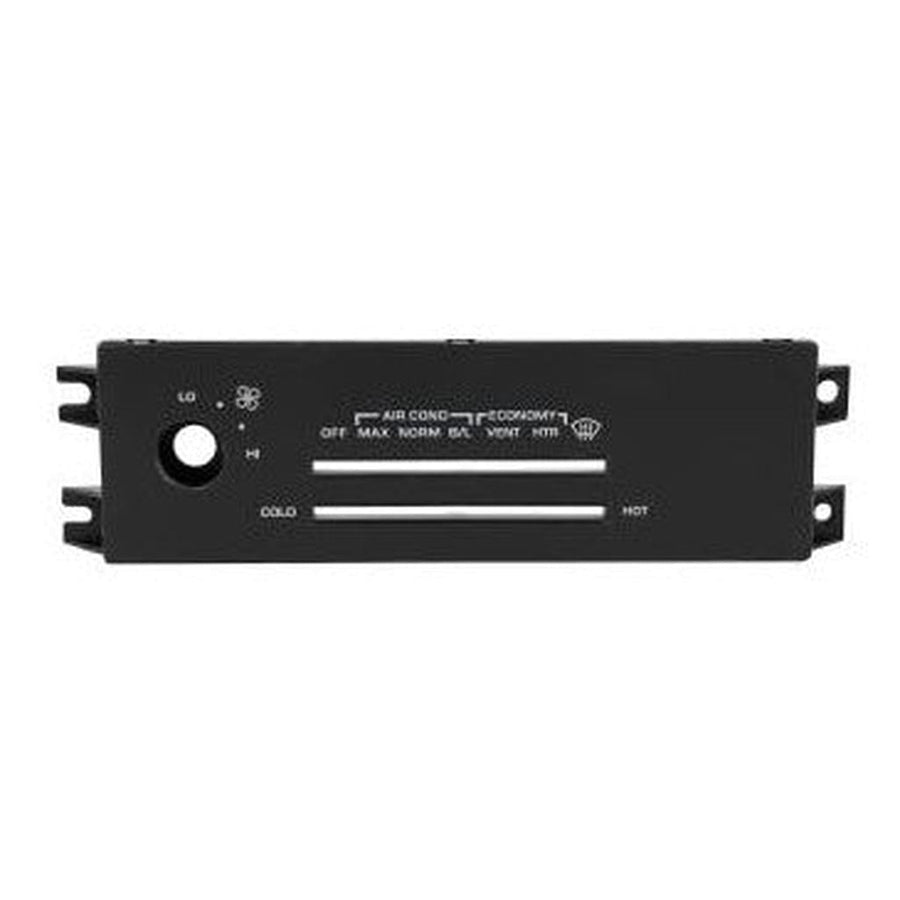 1985-1989 Corvette C4 Manual Climate Control Face W/O Rear Window Defroster