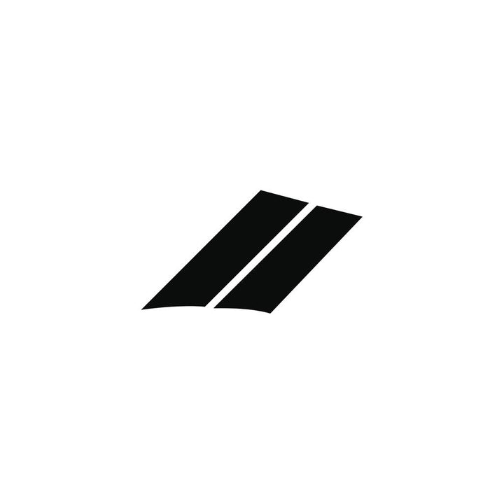 G.S. Fender Stripes - Passenger Side - Gloss Black