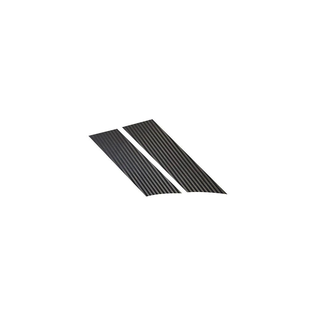 G.S. Fender Stripes - Driver Side - Black Carbon Fiber